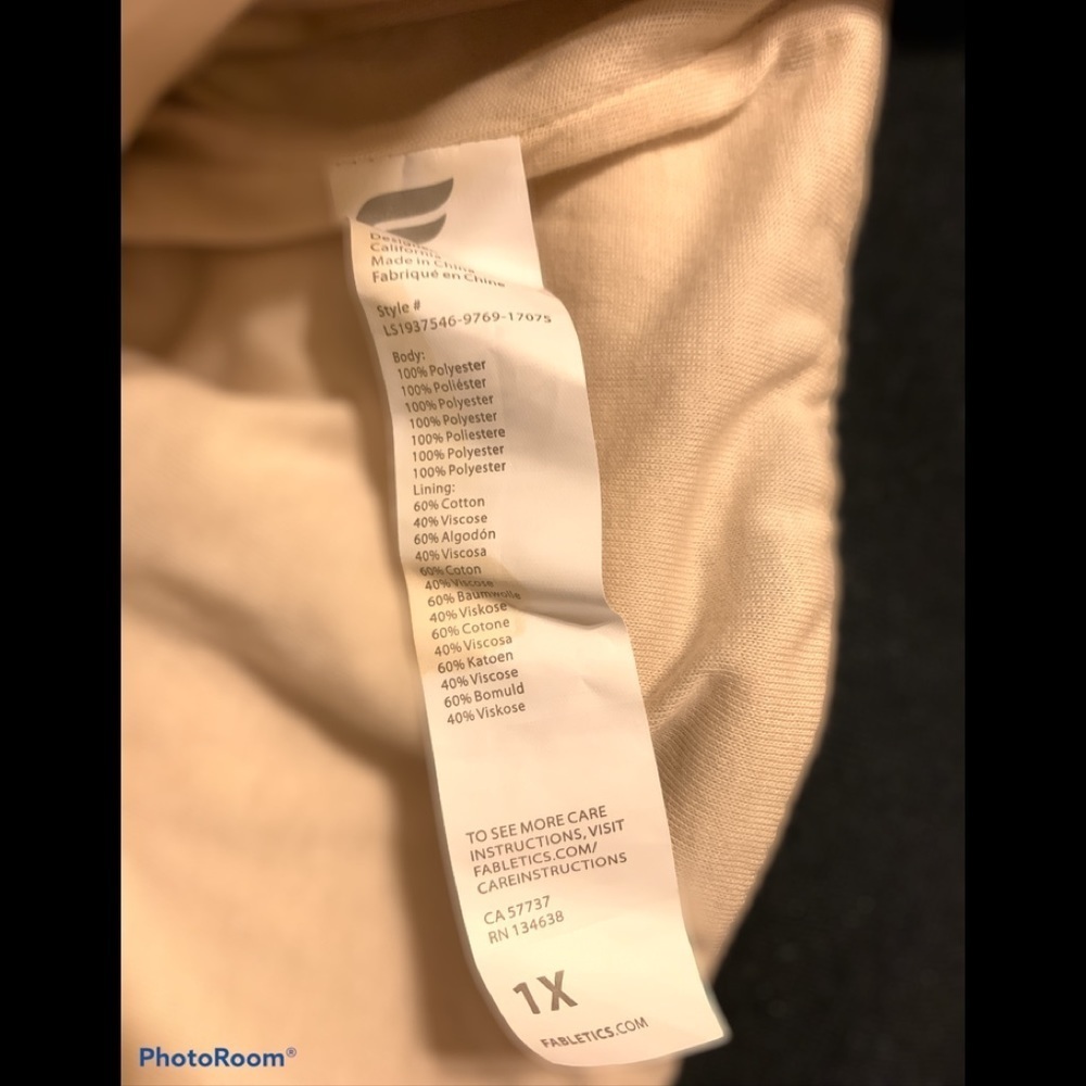 Fabletics Dream Polar fleece pullover size 1X‎ - Picture 6 of 9